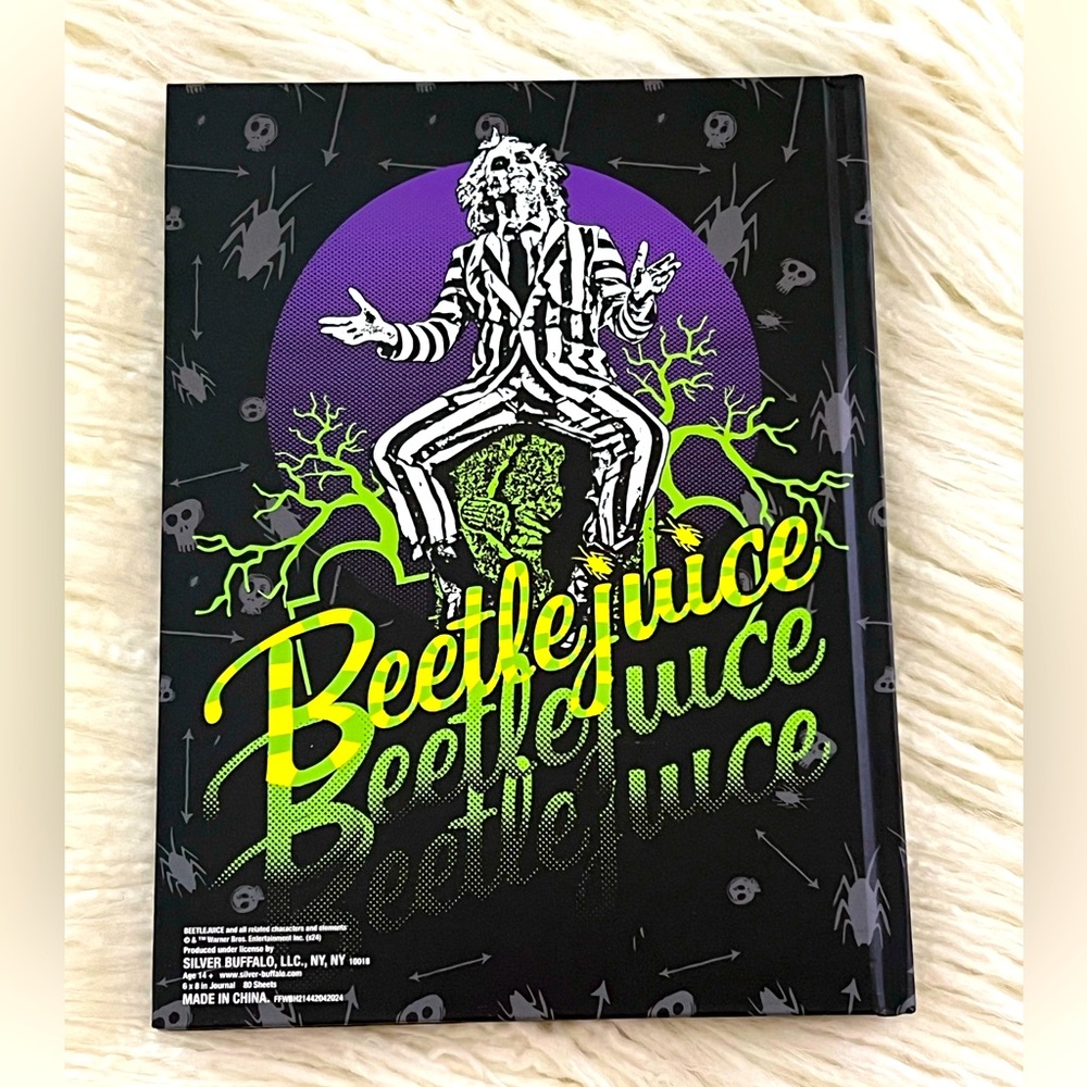 BettleJuice Hardcover Journal - Picture 3 of 6